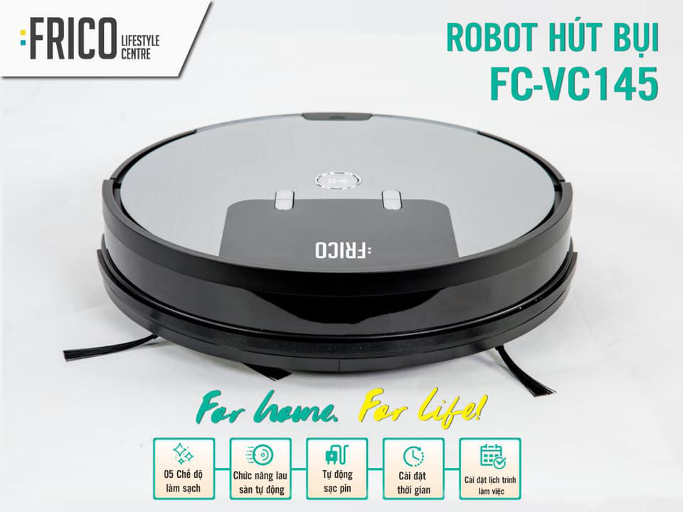 FRICO Lifestyle Centre | Hướng Dẫn Cách Vệ Sinh Robot Hút Bụi Frico FC-VC145